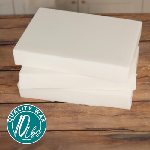 Soy Wax for Candle Making, 40 lb Slab, High Fragrance Load W459
