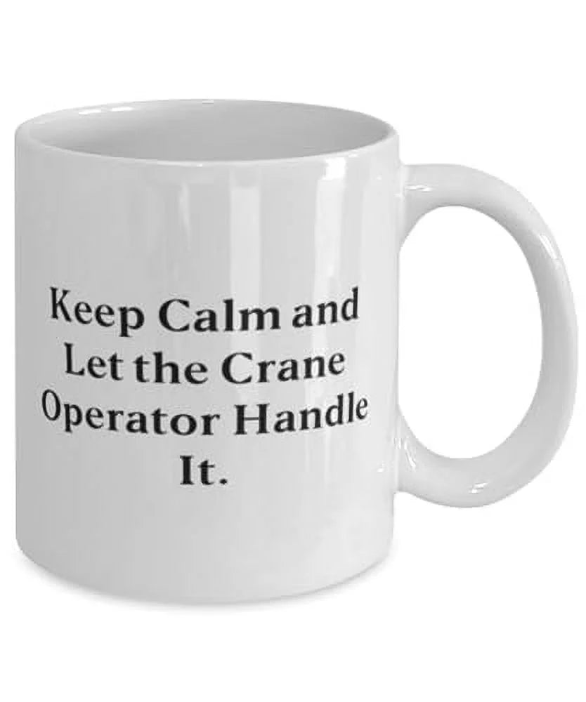 Funny crane operator 15oz Mug Gift O394