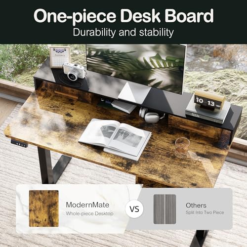 Standing Desk with 4 Drawers, Height Adjustable Electric Sit Stand Desk X5121