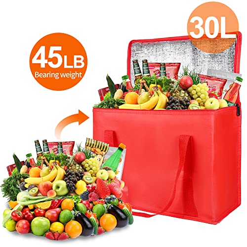 Insulated Food Delivery Bag Hot Cold Meal Carrier F1699
