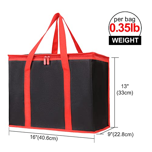 Insulated Food Delivery Bag Hot Cold Meal Carrier F1699