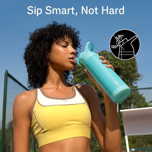 Insulated Water Bottle with Straw, 24 oz, Leakproof, BPA-Free B201134
