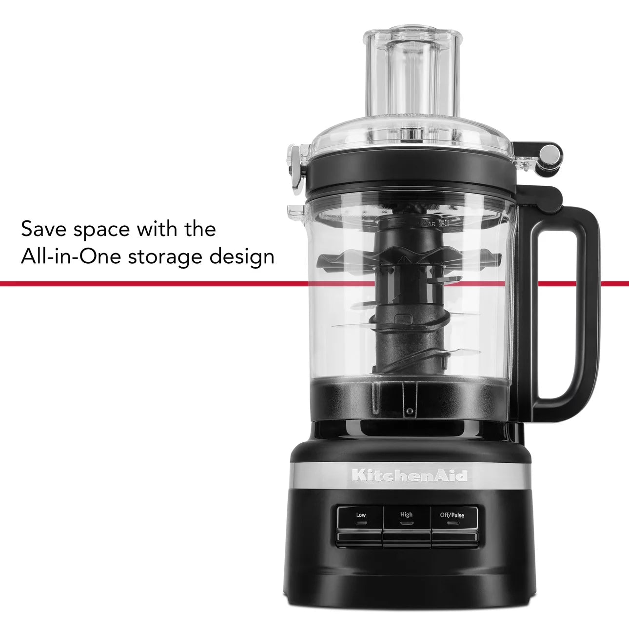 9 Cup Food Processor, Black Matte A680