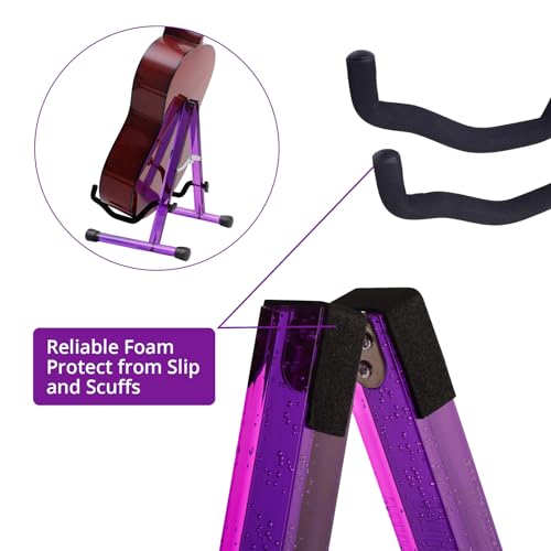 Wood Guitar Stand Foldable for Acoustic Electric Bass V5101