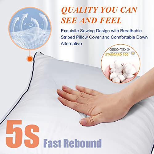 King Size Cooling Bed Pillows Set of 2 for Sleeping P946583