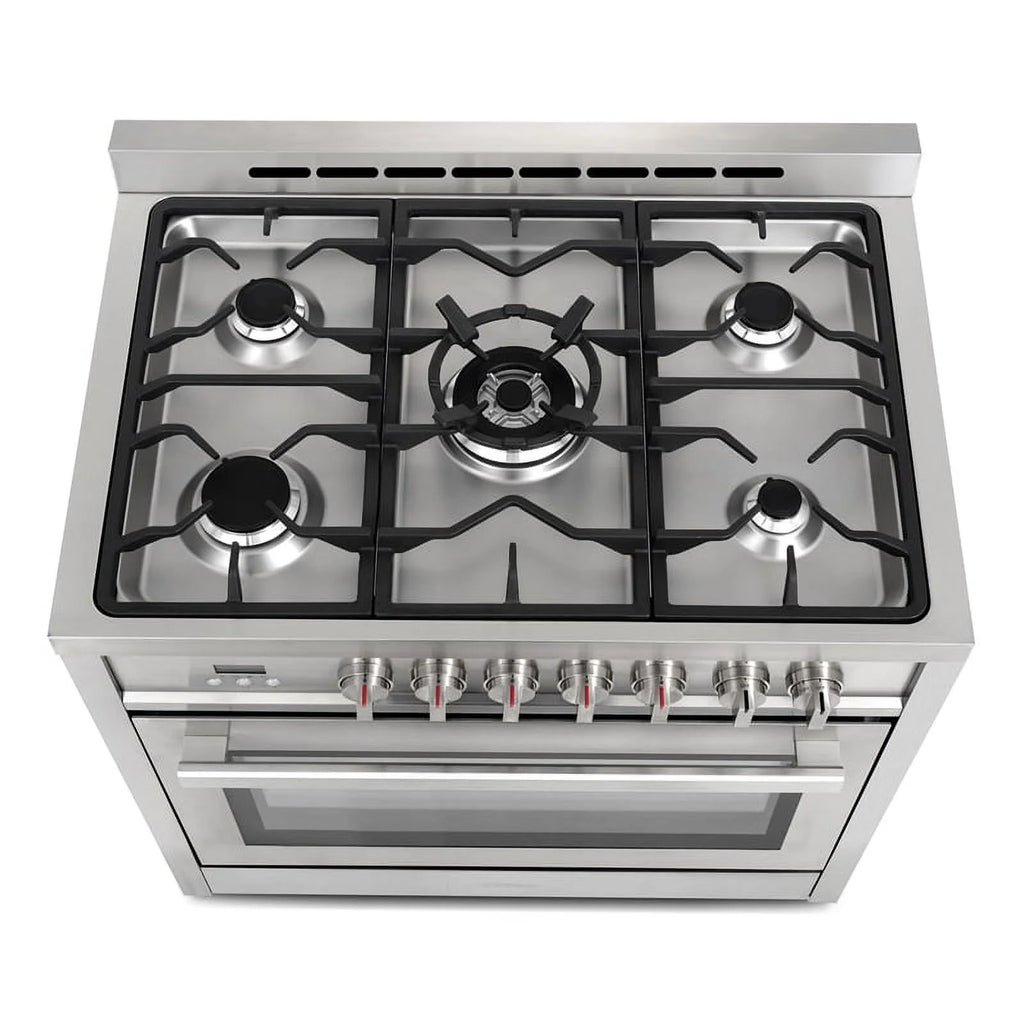 36 in. Stainless Steel Dual Fuel Range with Convection Oven X8693