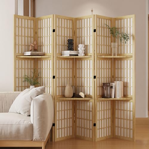 Japanese Shoji Style Folding Room Divider, 4 Panels, Black G5567