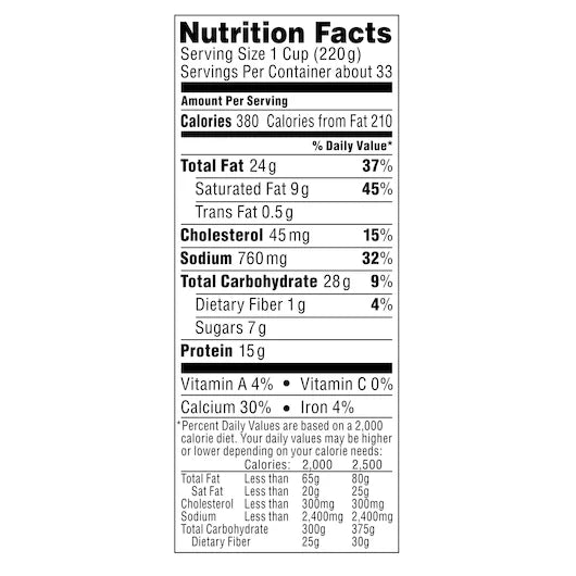 White Cheddar Macaroni and Cheese, 64 Ounce A260112