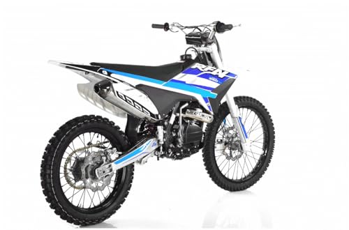 250cc Dirt Bike Racing Motorcycle, 5 Speed, Blue G556