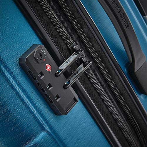 Hardside Expandable Carry-On Luggage with Spinner Wheels, Black, 20-Inch O253