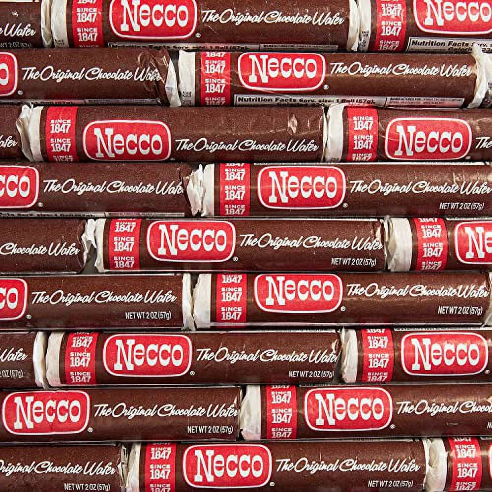 Chocolate Wafers Display Pack, 2-Ounce Rolls (Pack of 24) I87185