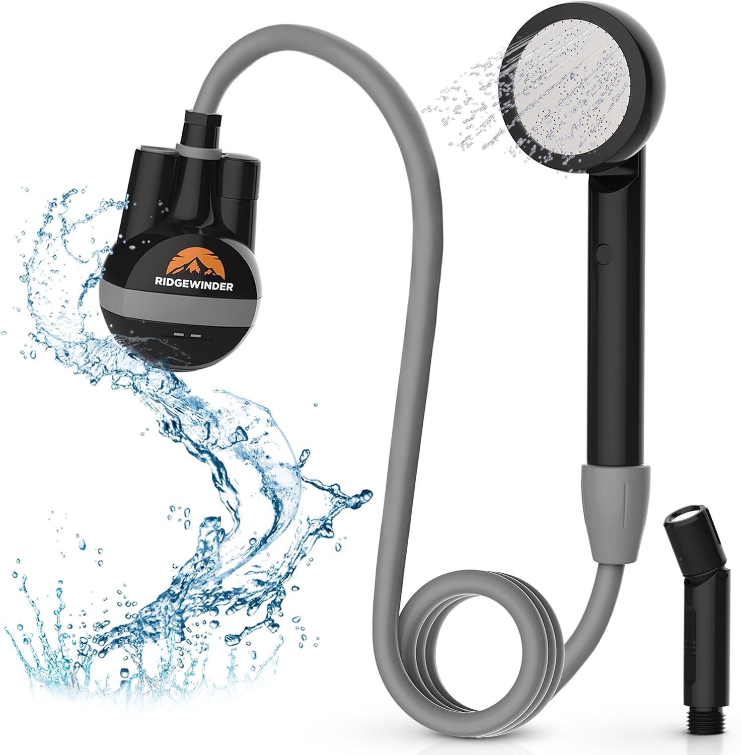 Portable Camping Shower with Rechargeable Battery and Sprayer M75136