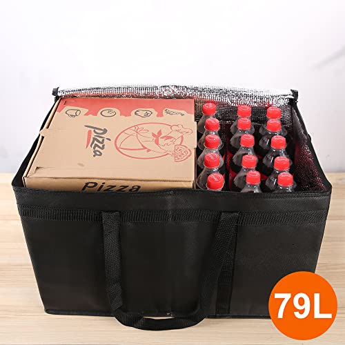 Insulated Food Delivery Bag Hot Cold Meal Carrier F1699