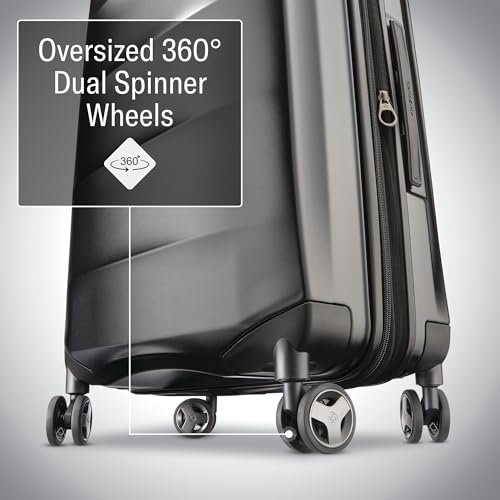 Carry-On Hardside Expandable 21-Inch Luggage with Spinner Wheels and TSA Lock C3671