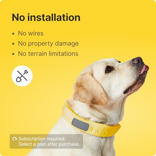 GPS Wireless Dog Fence & Training Collar with Tracker, Waterproof L61253