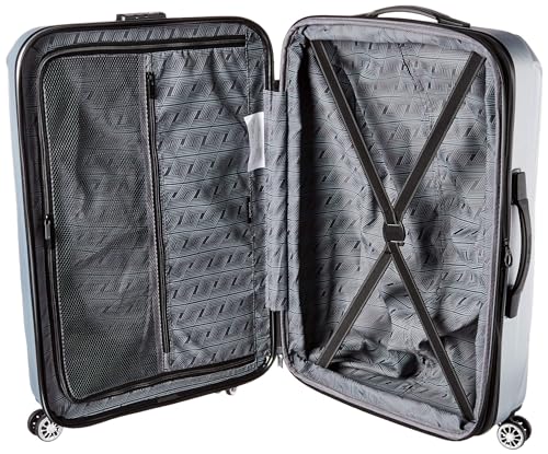 Hardside Expandable Carry-On Luggage with Spinner Wheels, Black, 20-Inch O253