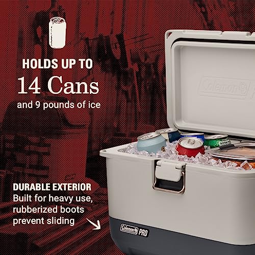 Heavy-Duty 9qt Hard Cooler Lunchbox with Extra-Thick Insulation U388611