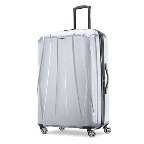 Hardside Expandable Carry-On Luggage with Spinner Wheels, Black, 20-Inch O253