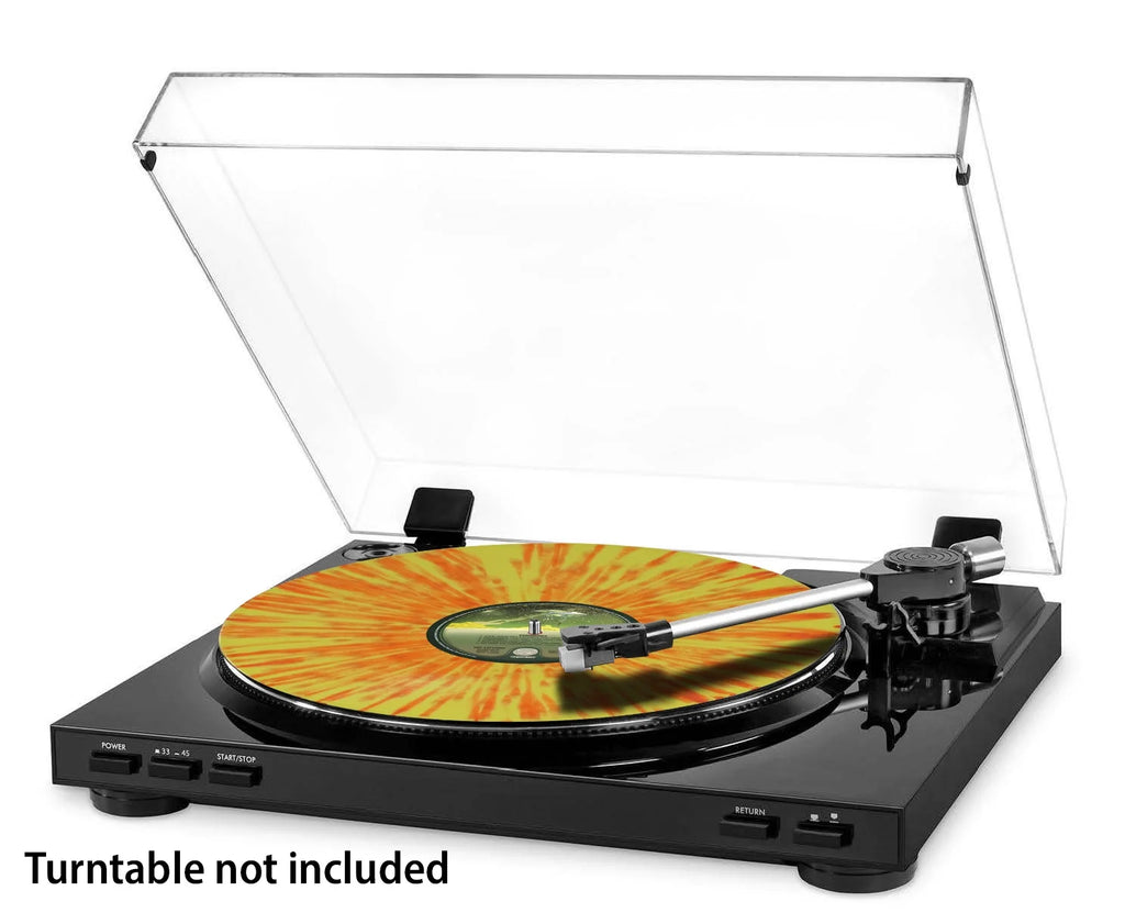 Pyromania 40th Anniversary Orange & Yellow Splatter Vinyl Rock LP H4674