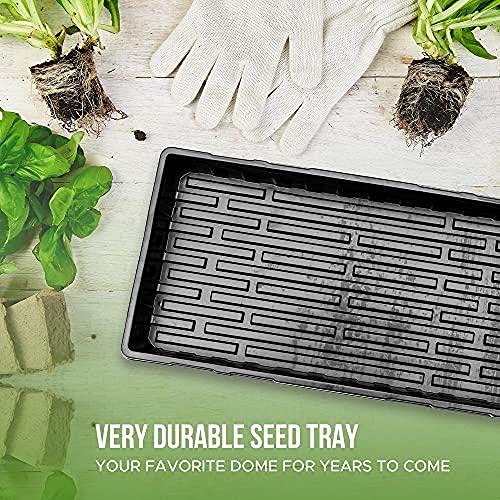 Seed Starter Trays with Humidity Domes, 3 Pack for Germination and Propagation L635