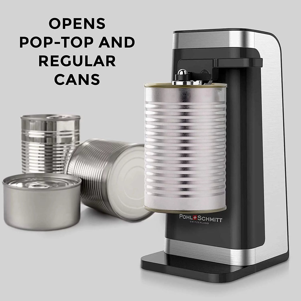 Electric Can Opener with Knife Sharpener and Bottle Opener C261325
