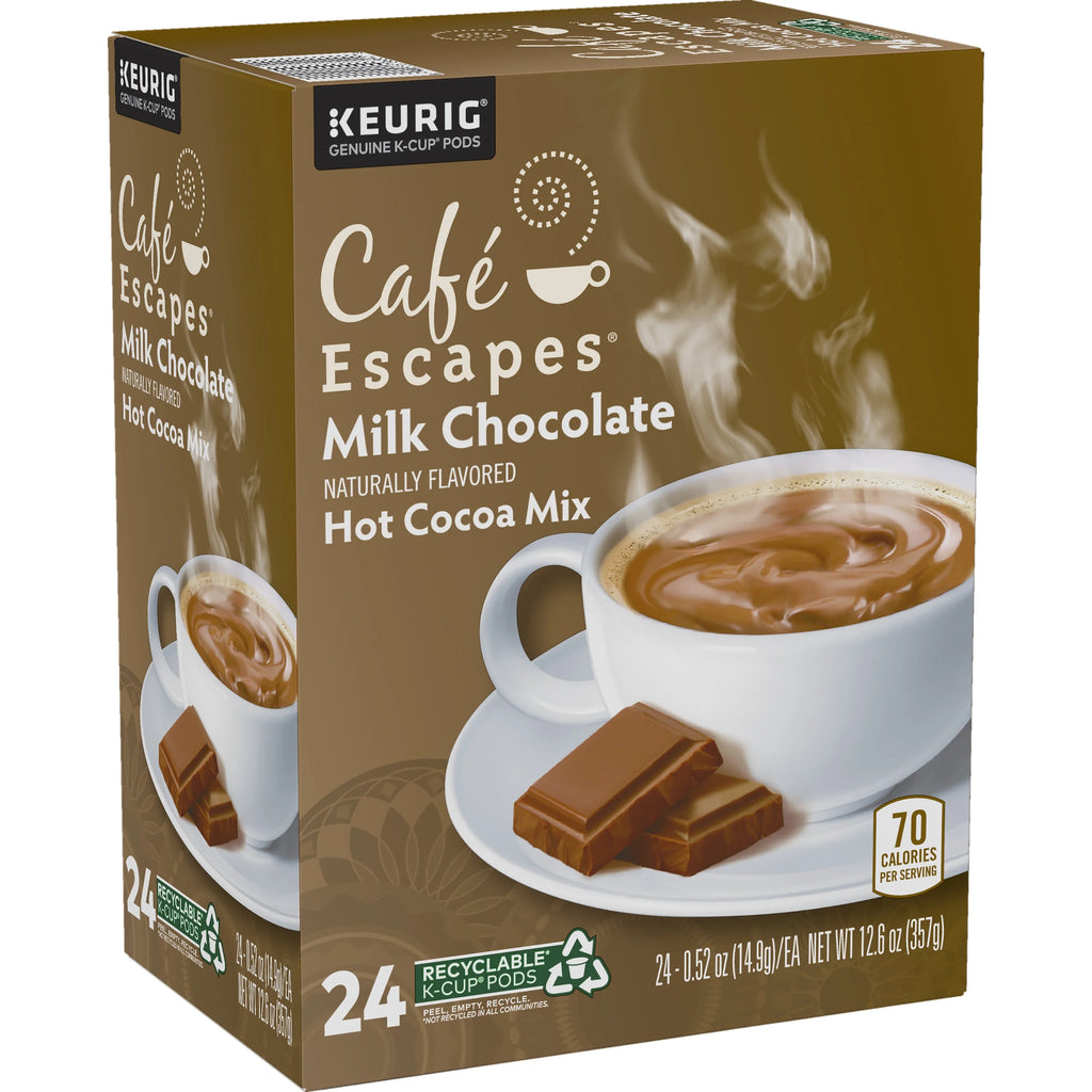 Milk Chocolate Hot Cocoa Single-Serve Pods, 24 Count X863