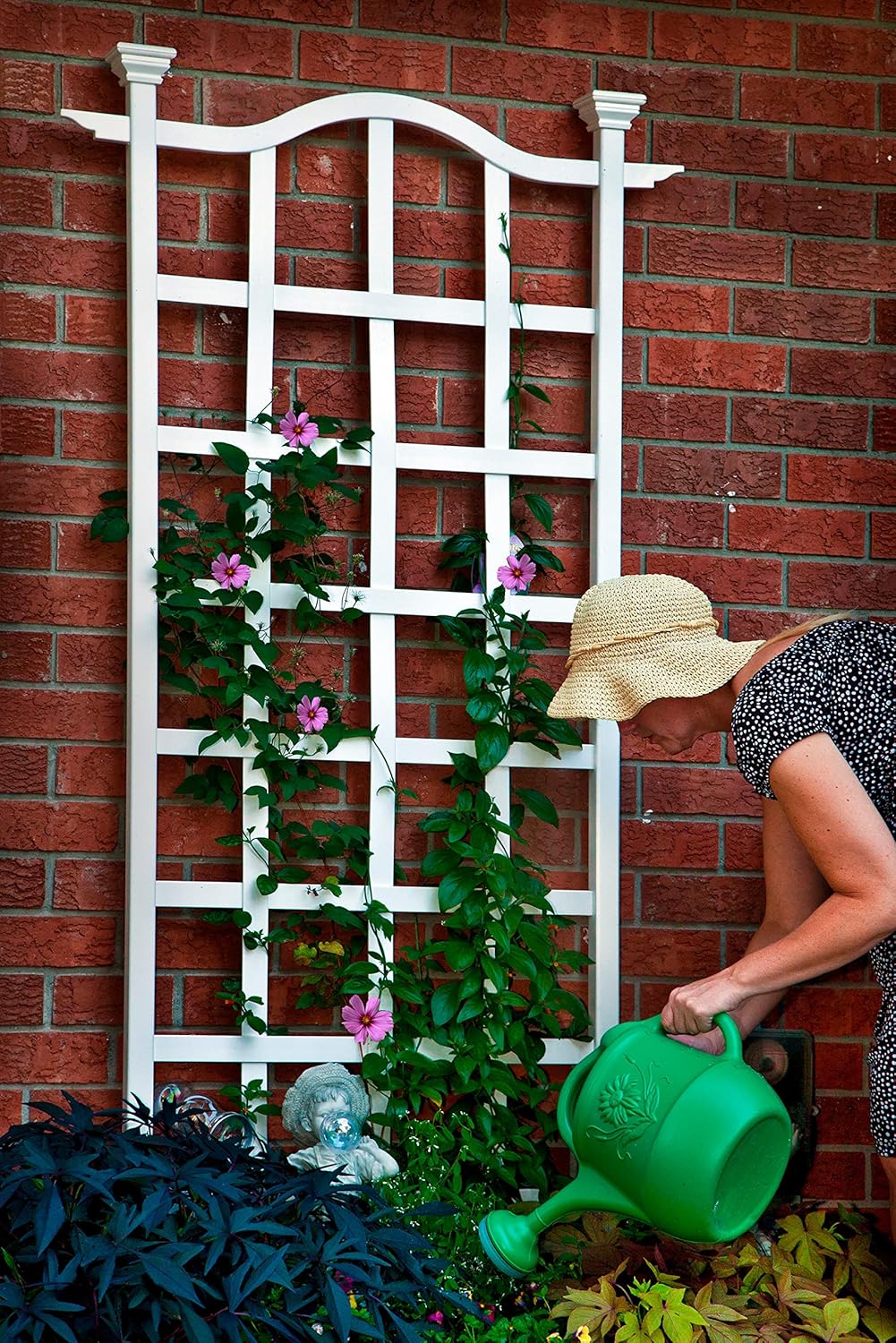 Vinyl Trellis 30"W x 78"H B9419