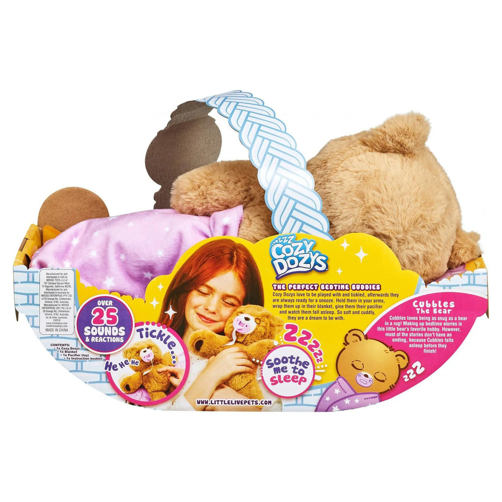 Cozy Dozy Cubbles the Bear with 25 Sounds and Reactions O370225