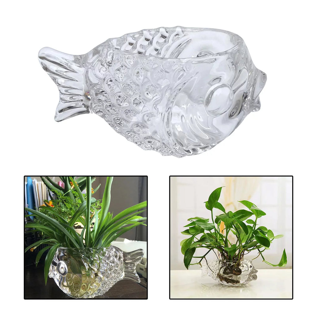 Fish Shaped Cocktail Glass, Clear Drinkware, Medium O754508