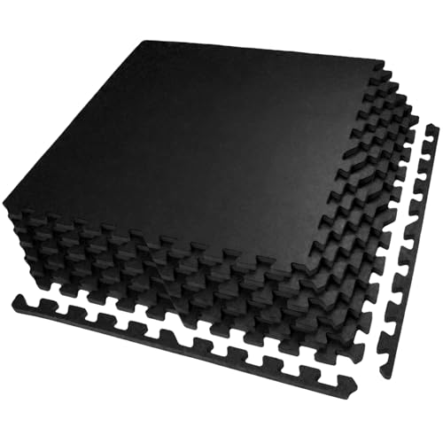 Interlocking Exercise Mat Tiles for Home Gym Flooring O80957