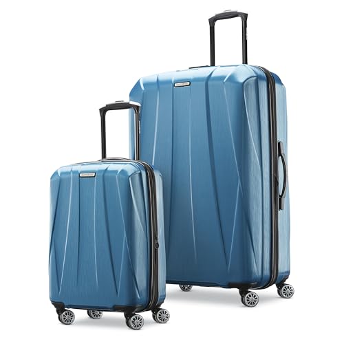Hardside Expandable Carry-On Luggage with Spinner Wheels, Black, 20-Inch O253