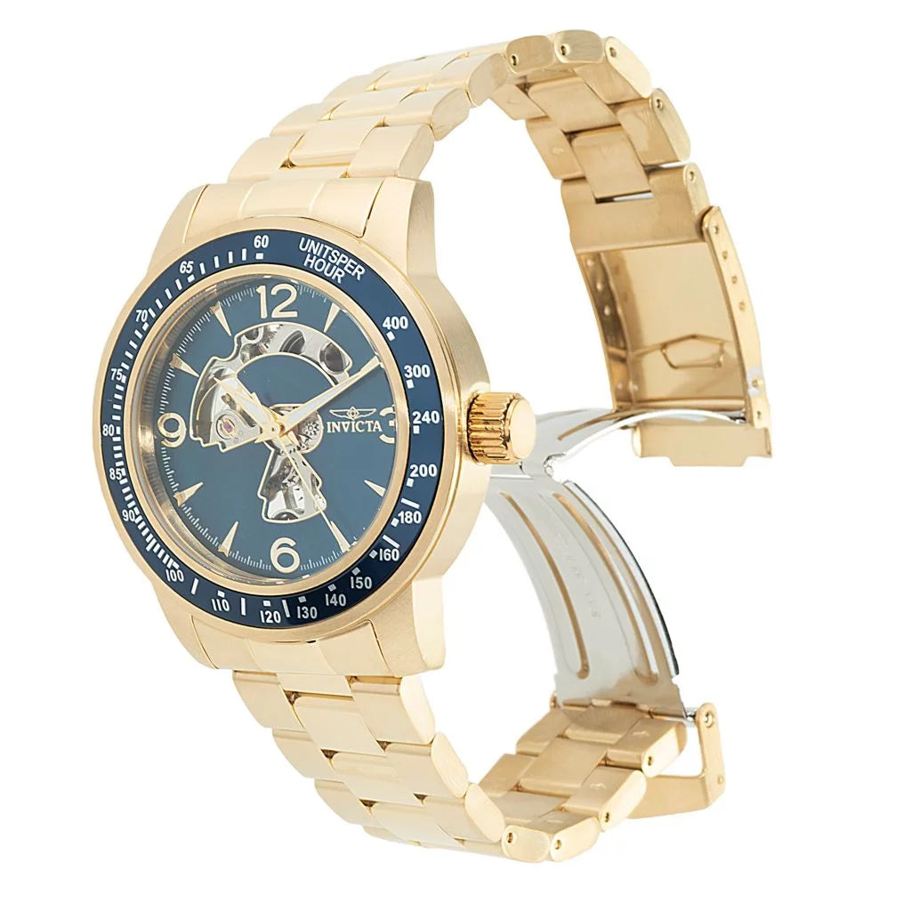 Men's Mechanical Multifunction Green Dial Watch P643