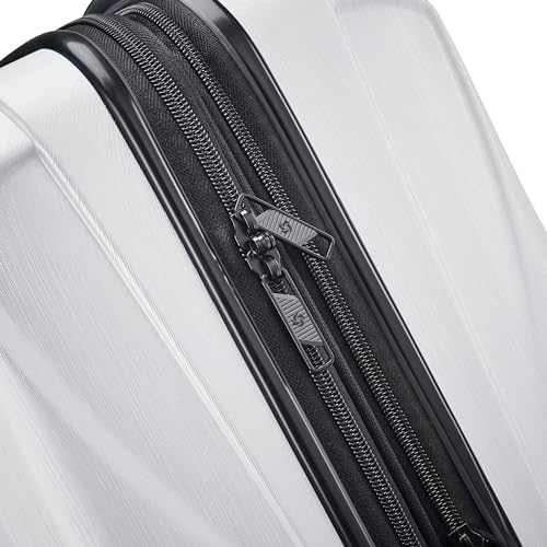 Hardside Expandable Carry-On Luggage with Spinner Wheels, Black, 20-Inch O253