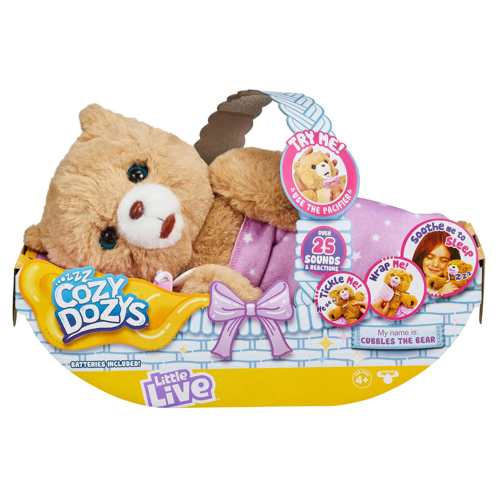 Cozy Dozy Cubbles the Bear with 25 Sounds and Reactions O370225
