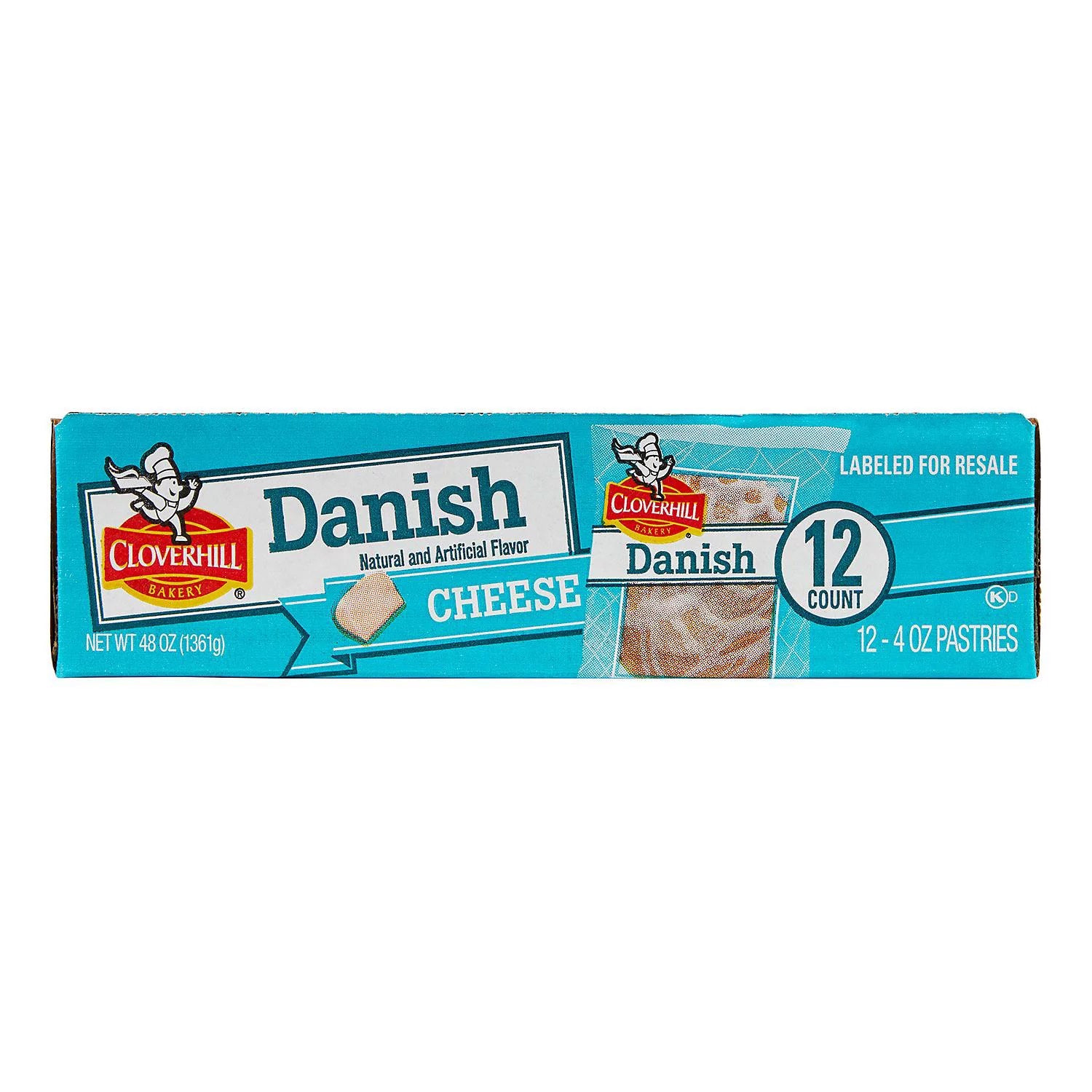 Cheese Danish, 4 Ounce, 12 per Box W2343