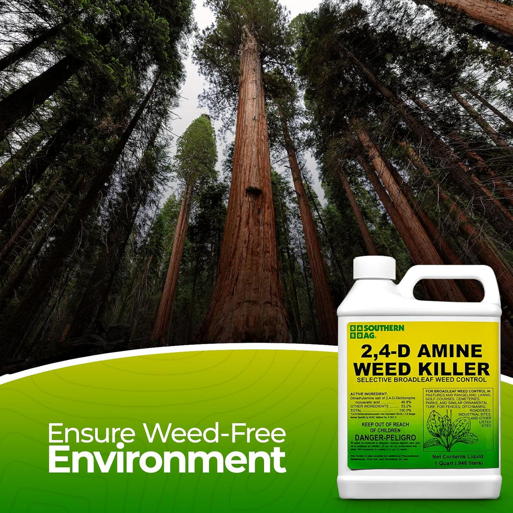 Heavy Duty Weed Killer Concentrate for Lawns, 1 Qt 2-Pack T49150