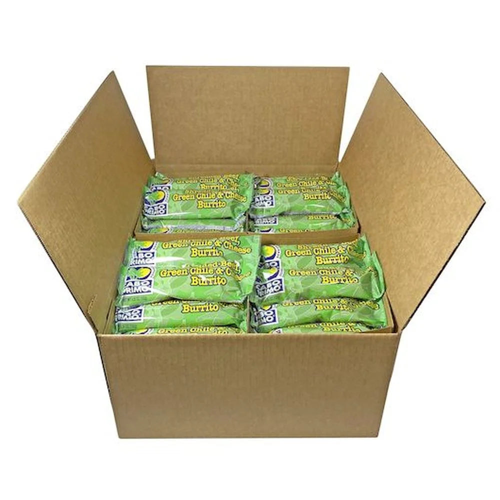 Shredded Beef Green Chile Cheese Burrito, 5.35 oz, 80 per case R776089