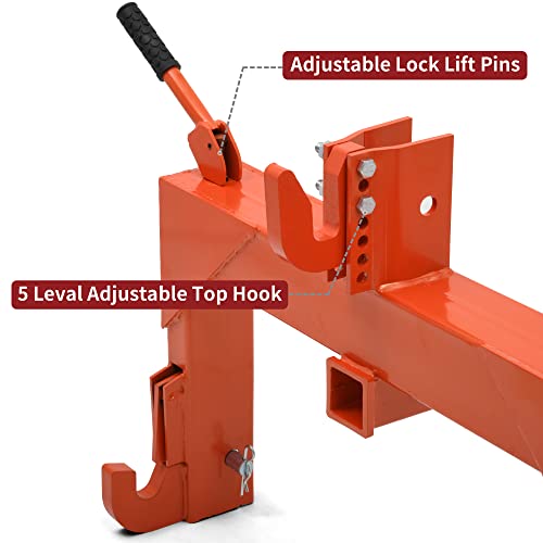 3 Point Quick Hitch, 3000 lbs with 2" Receiver for Category 1 & 2 Tractors L44524