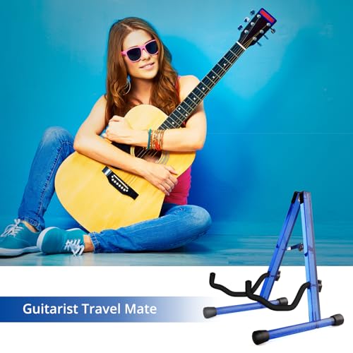 Wood Guitar Stand Foldable for Acoustic Electric Bass V5101