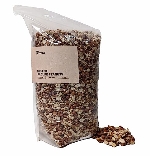 Wildlife Shelled Peanuts, 10 lbs for Birds and Squirrels C82678
