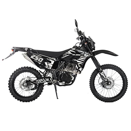 250cc Dirt Bike with 5-Speed Manual, 21"/18" Wheels B33427
