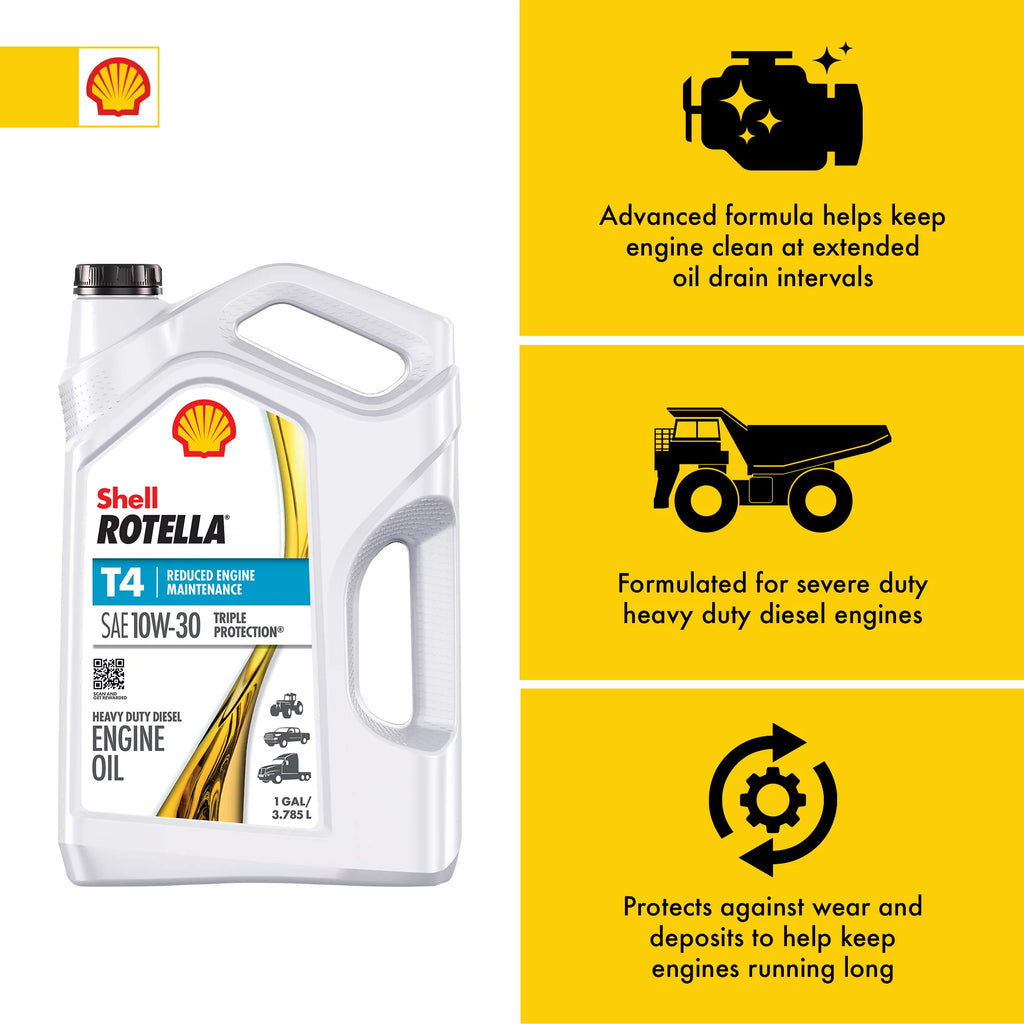 Diesel Motor Oil 10W-30, 1 Gallon, 3-Pack X96379