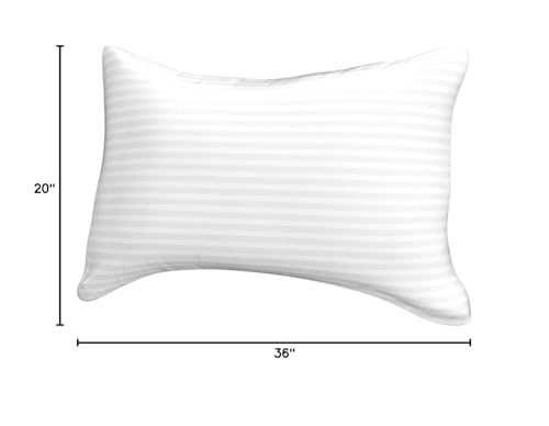 Bed Pillows Standard/Queen Size Set of 2 - Down Alternative Pillow for Sleeping F6851