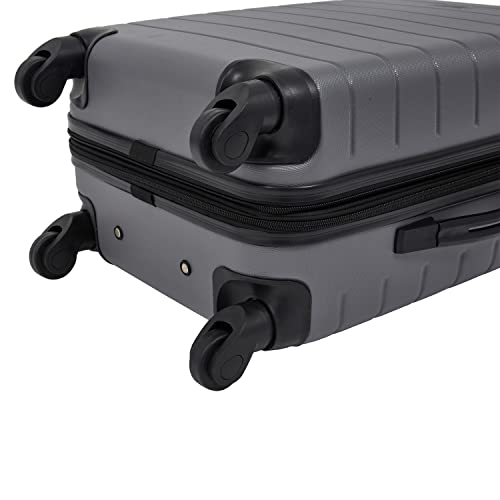 Smart Luggage Set with Cup Holder and USB Port, 20-Inch Carry-On D90568