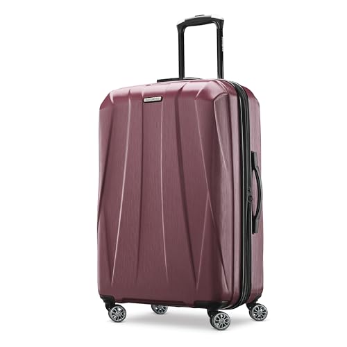 Hardside Expandable Carry-On Luggage with Spinner Wheels, Black, 20-Inch O253