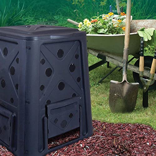 Outdoor Compost Bin with Lift Off Lid, 4 Door Access X163