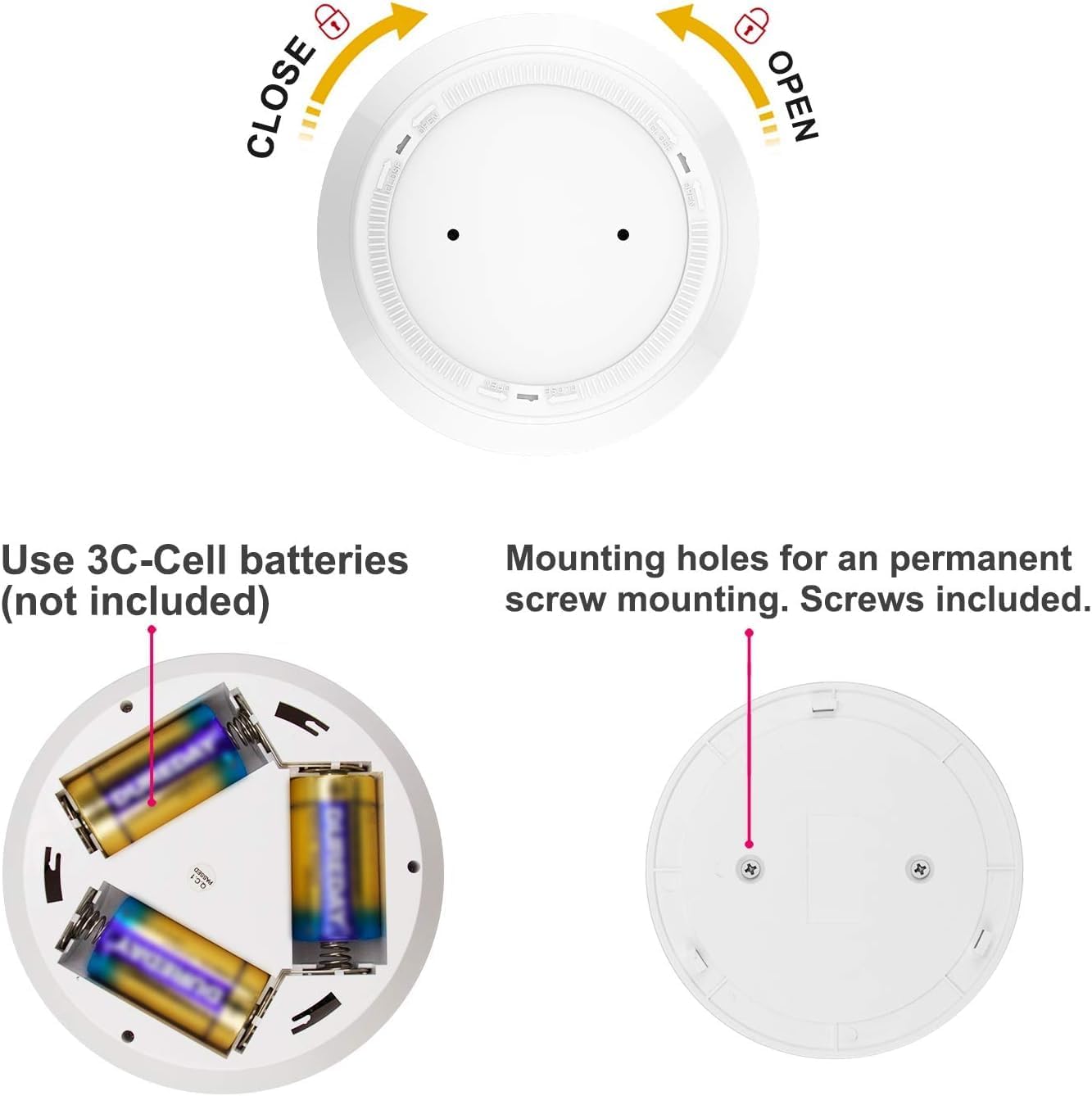 Motion Sensor LED Ceiling Light for Hallway Closet Bathroom G6619