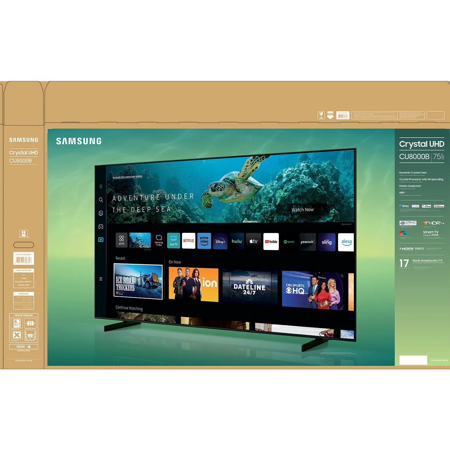 75" Crystal UHD 4K Smart Television Y97238