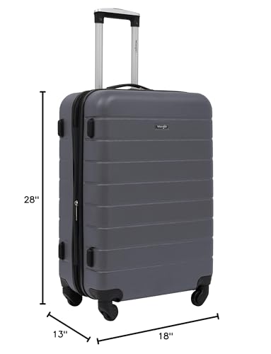 Smart Luggage Set with Cup Holder and USB Port, 20-Inch Carry-On D90568