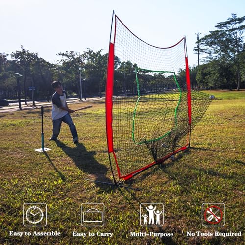 Baseball Softball Practice Net with Carry Bag C597499
